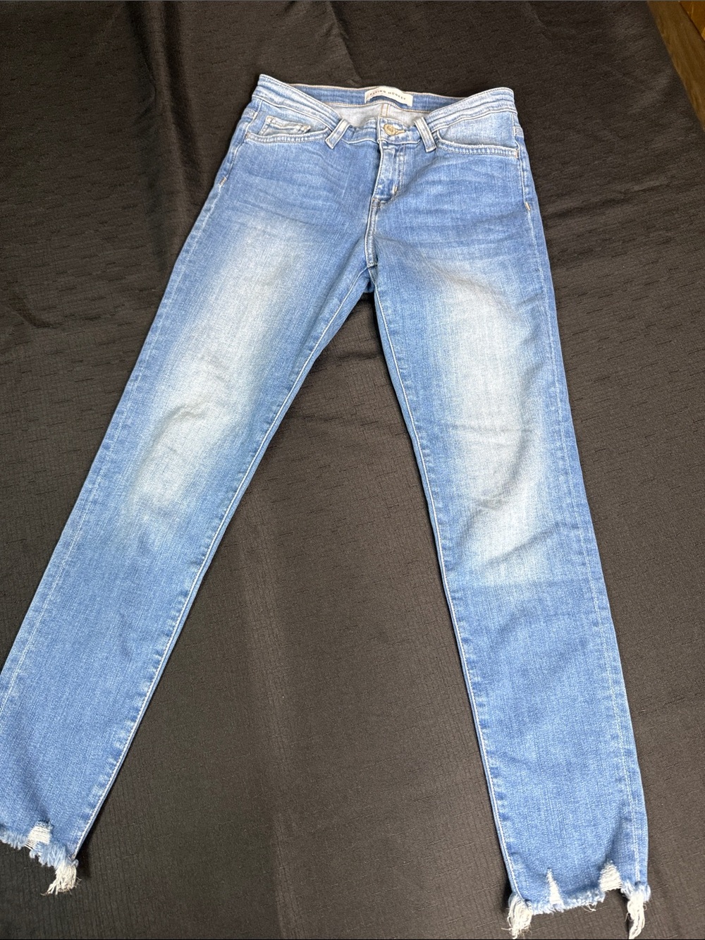 Flying Monkey Light Blue Distressed Skinny Jeans Size 26